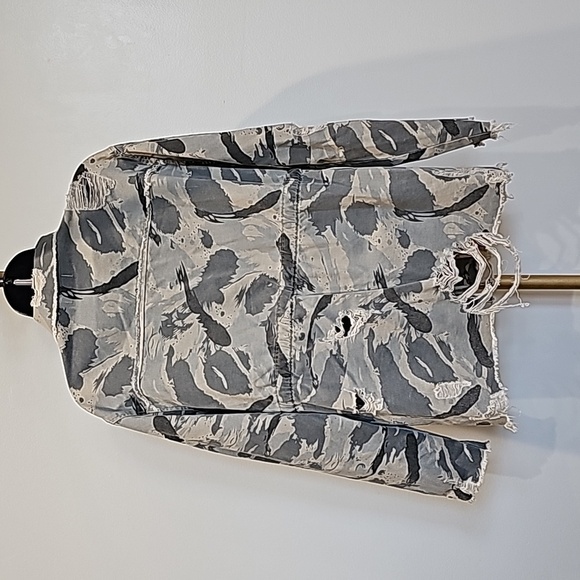 POL  Sweet Camo Twill Jacket size small - Picture 5 of 9